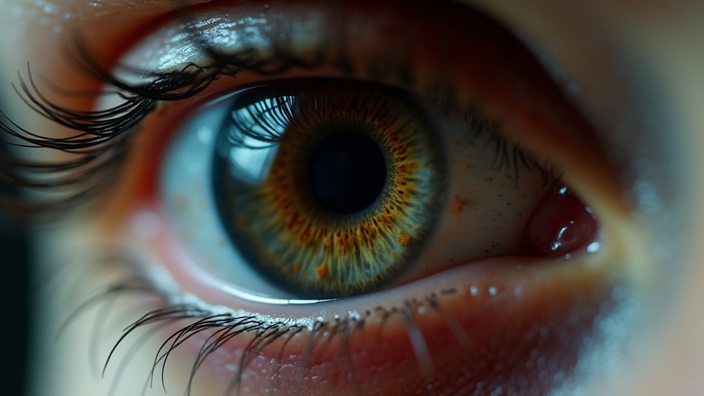 meth dilated pupils vision effects