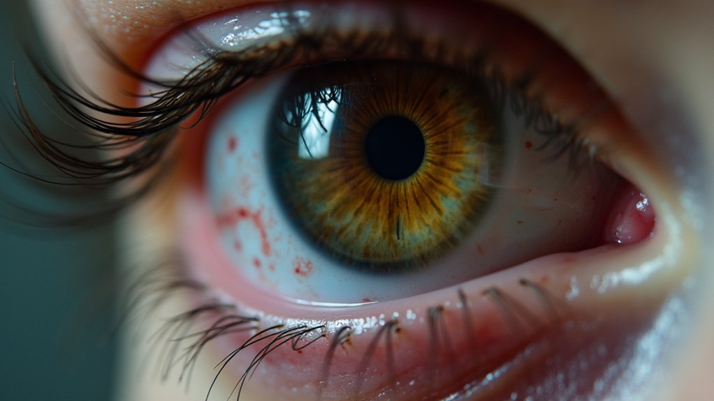 meth smoke causes eye irritation
