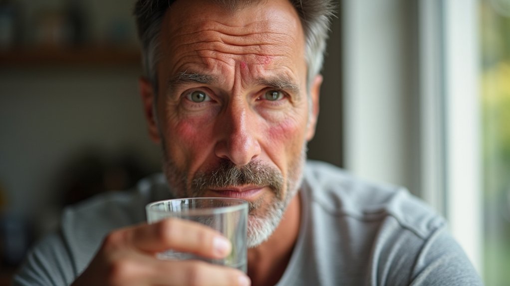 skin improvement after quitting alcohol